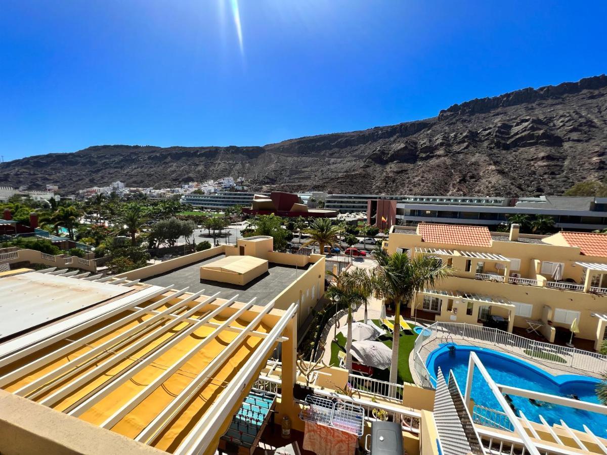 Mangueros Wifi & Pool & Terrace Apartment Taurito Exterior photo